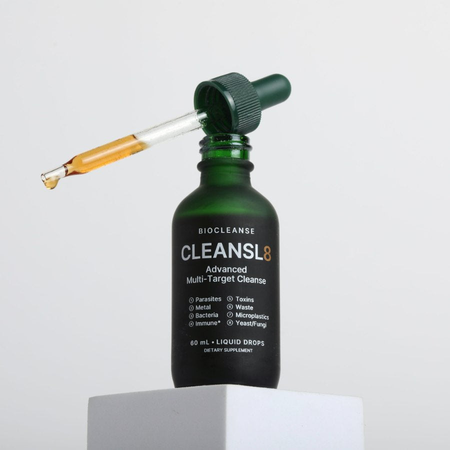 CLEANSL8 Advanced Multi-Target Cleanse liquid drops bottle