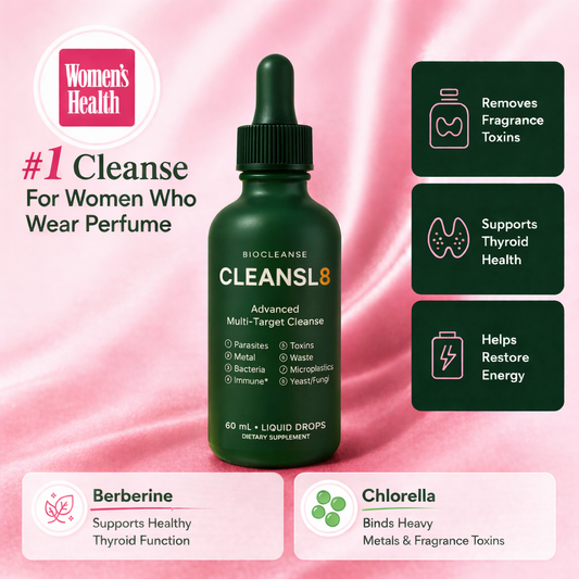 New Maximum Potency Formula - Berberine & Chlorella Toxic Fragrance Chemical Cleanse