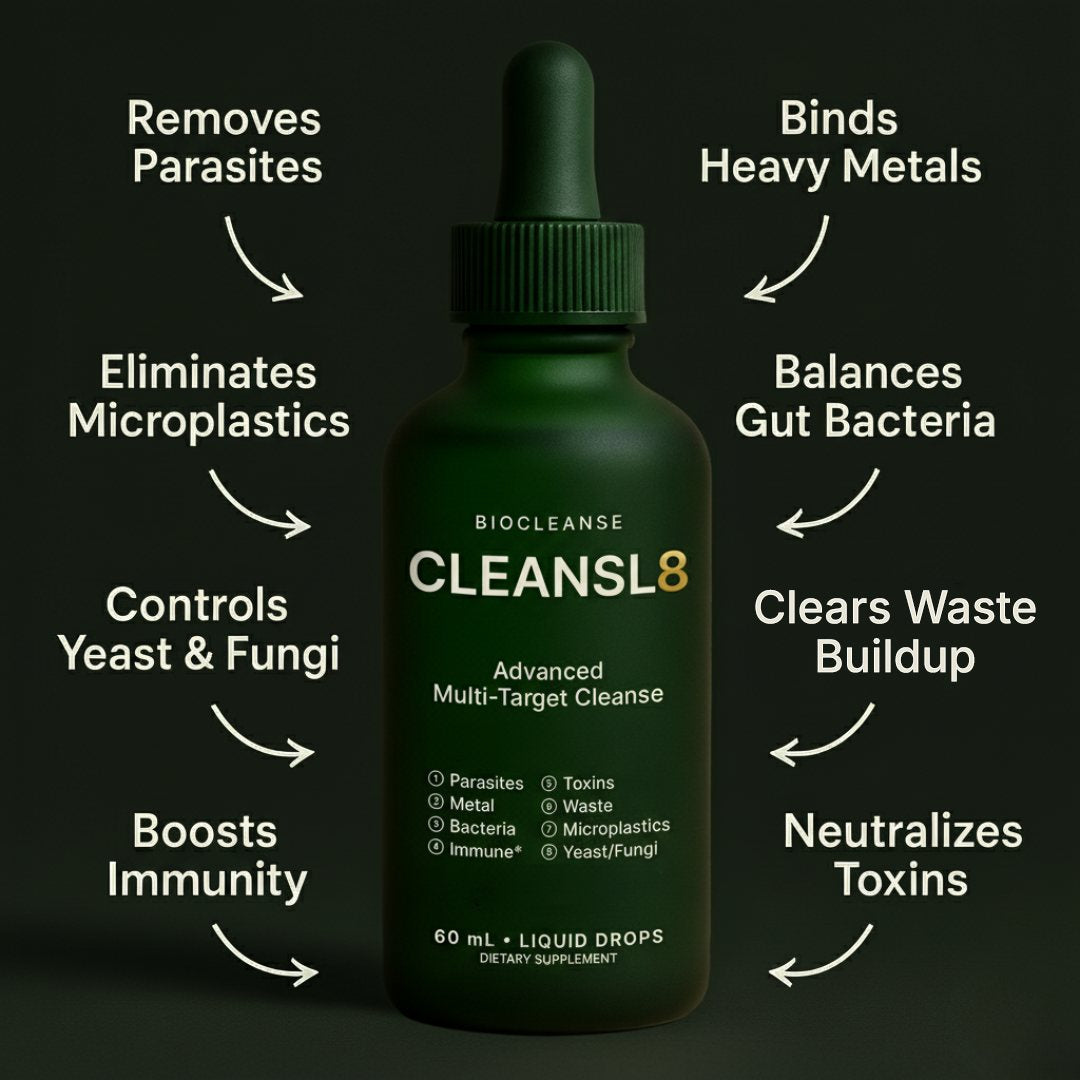 CLEANSL8 Advanced Multi-Target Cleanse liquid drops
